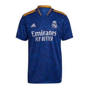 تی شرت آستین کوتاه ورزشی مردانه مدل لباس دوم رئال مادرید 2022